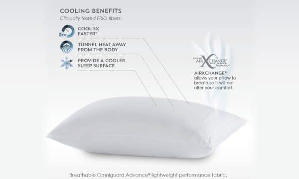 Cooling pillow protector