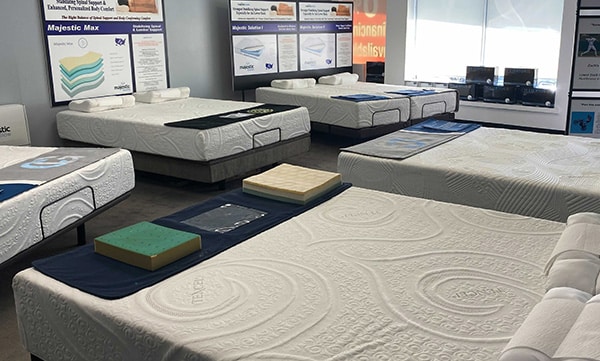 Majestic Beds Mattress And Pillow Showroom