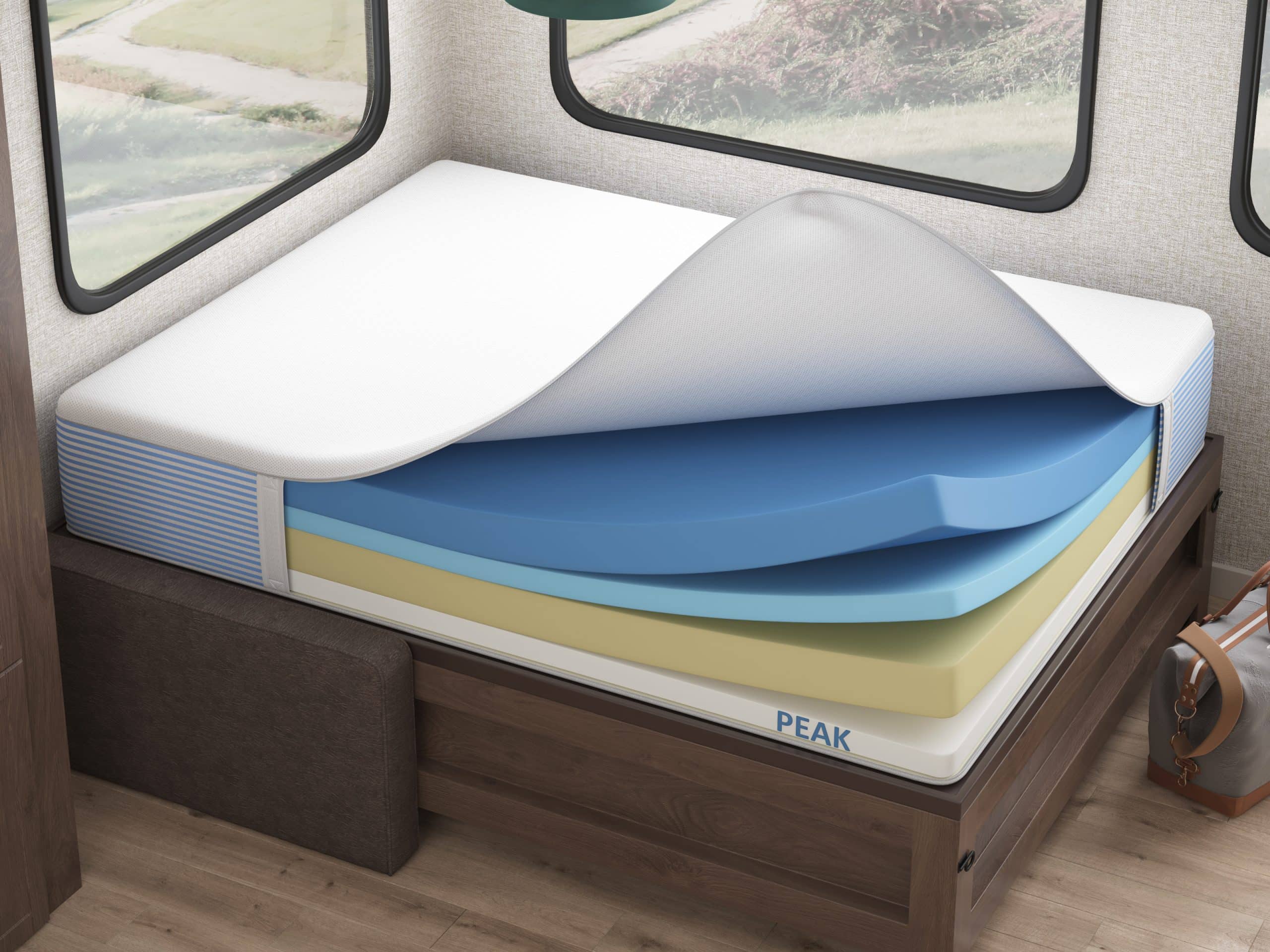 Peak 6" Mattress for use in Motorhomes and Campers
